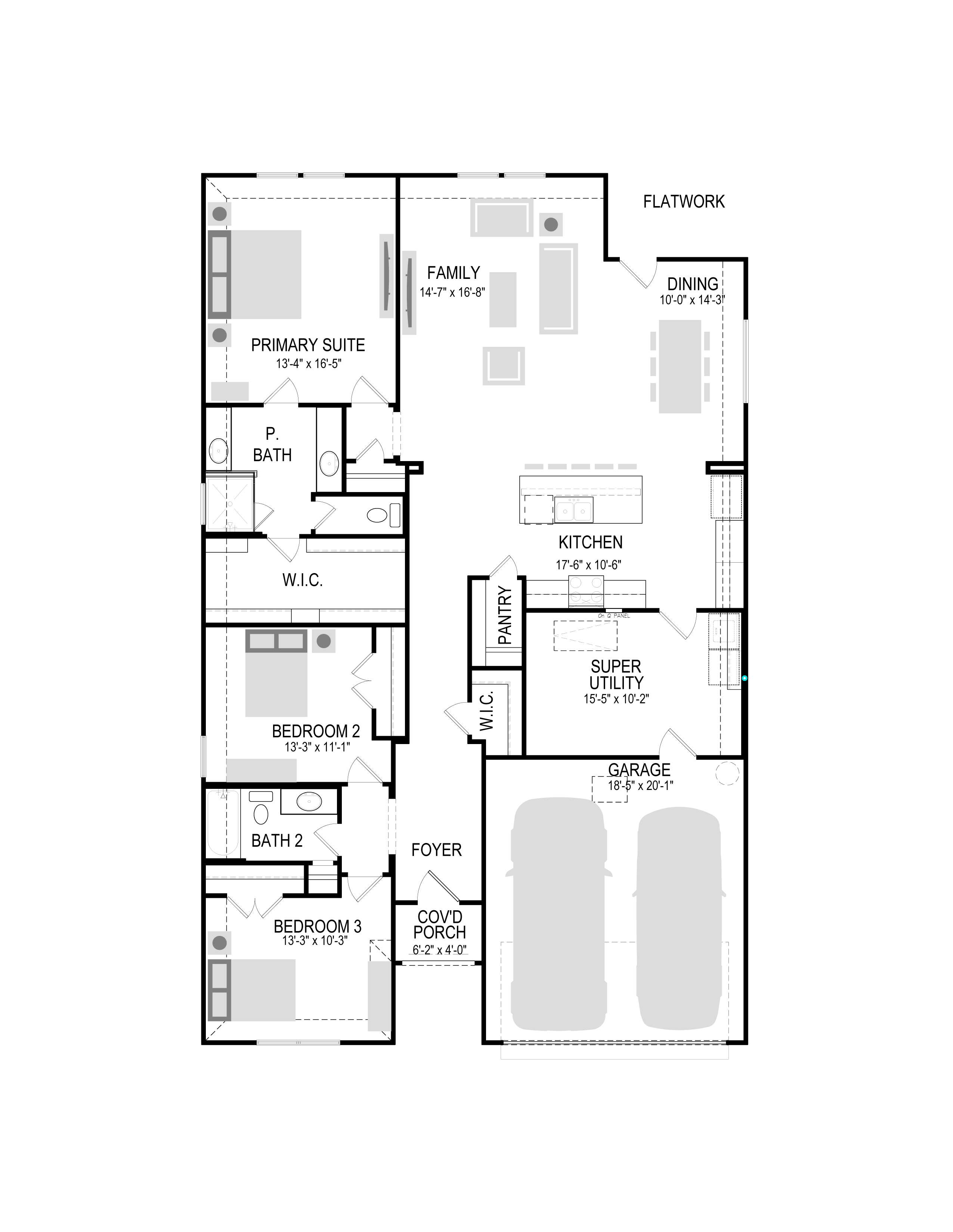 Heisman floor plan drawing