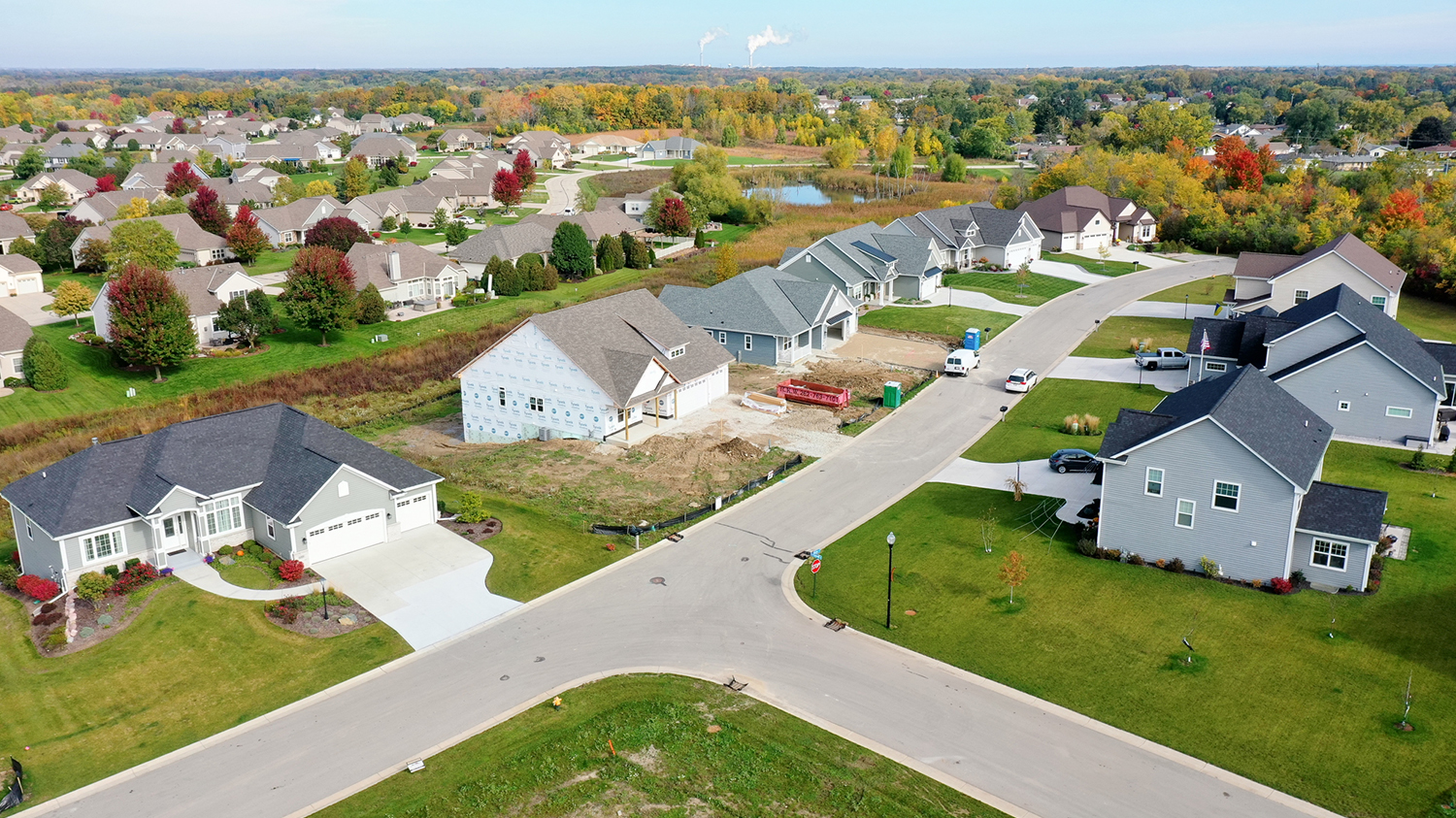 Auburn Hills New Home Community in Caledonia Korndoerfer