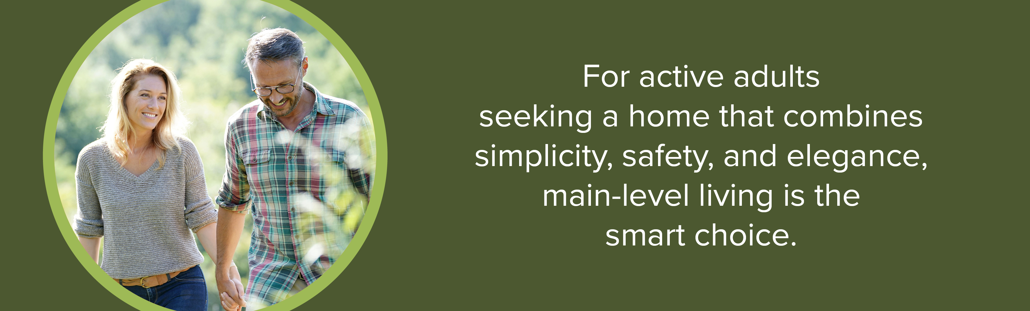 active adults walking in a park