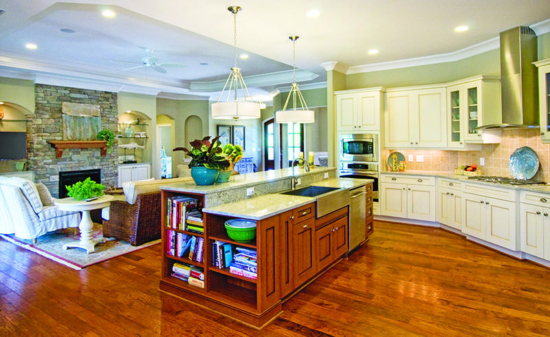 open floor plan - web