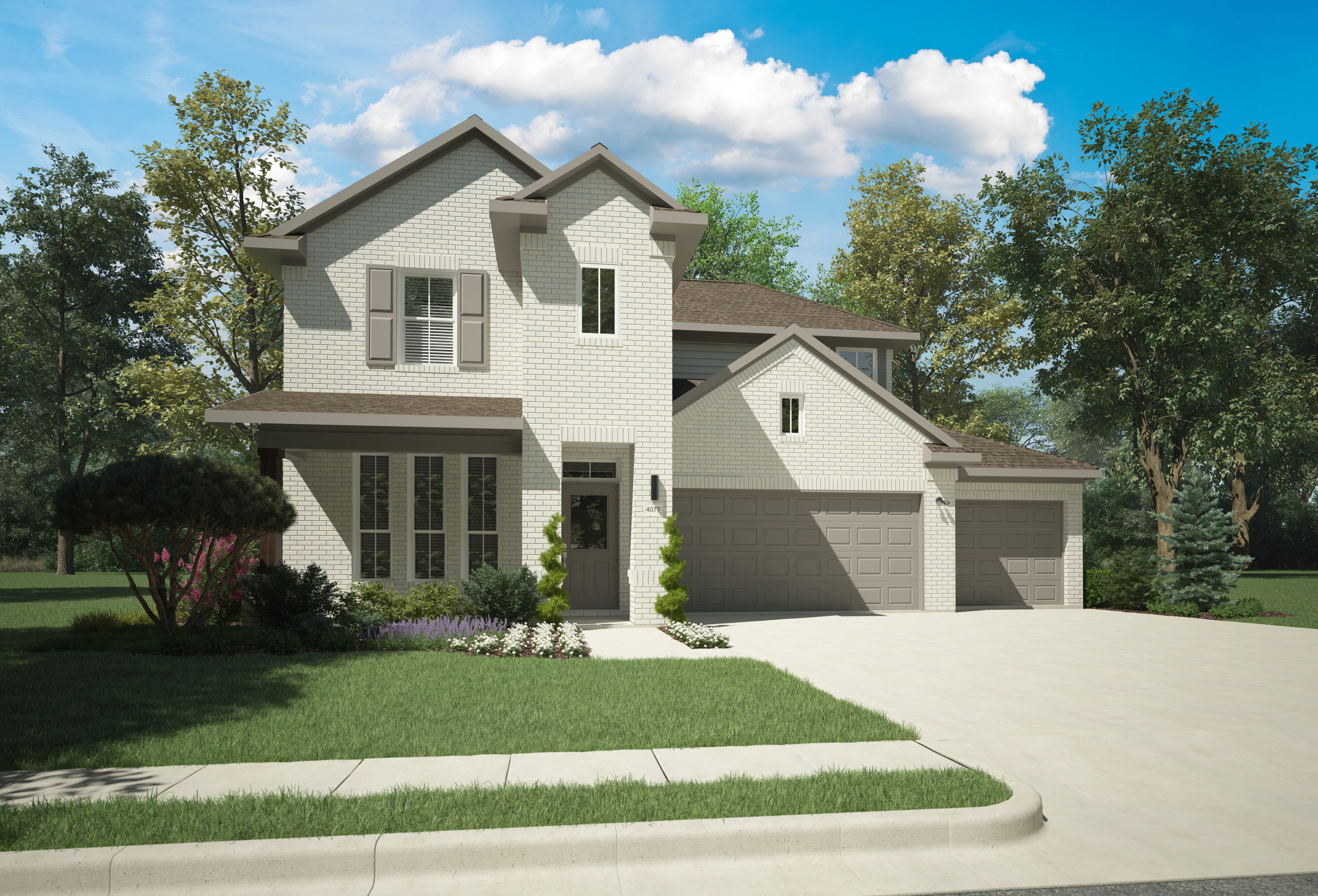 Stanley II | 3-Car Garage at 337 Yellowstar Lane, Lavon, Texas: photo 1