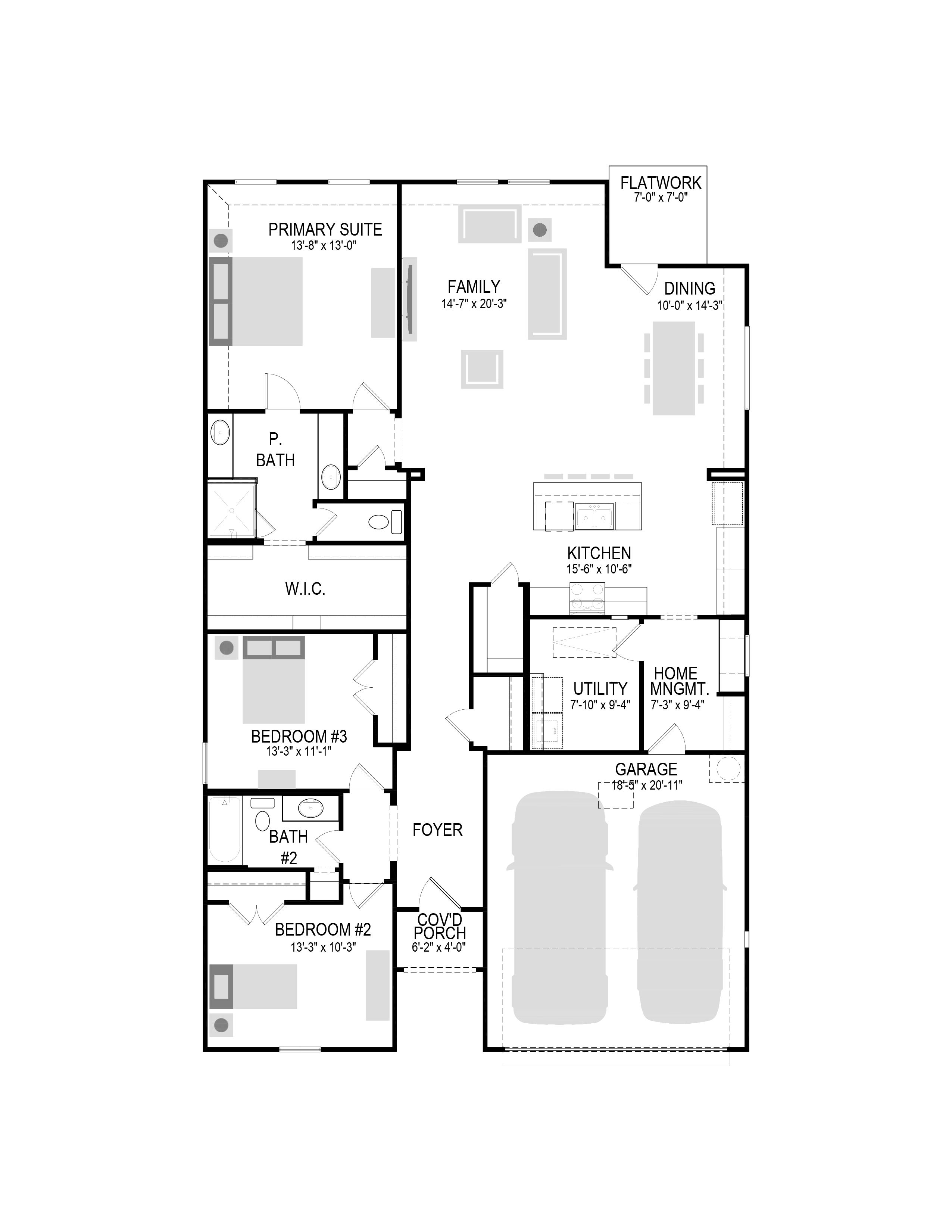 Harrison floor plan drawing