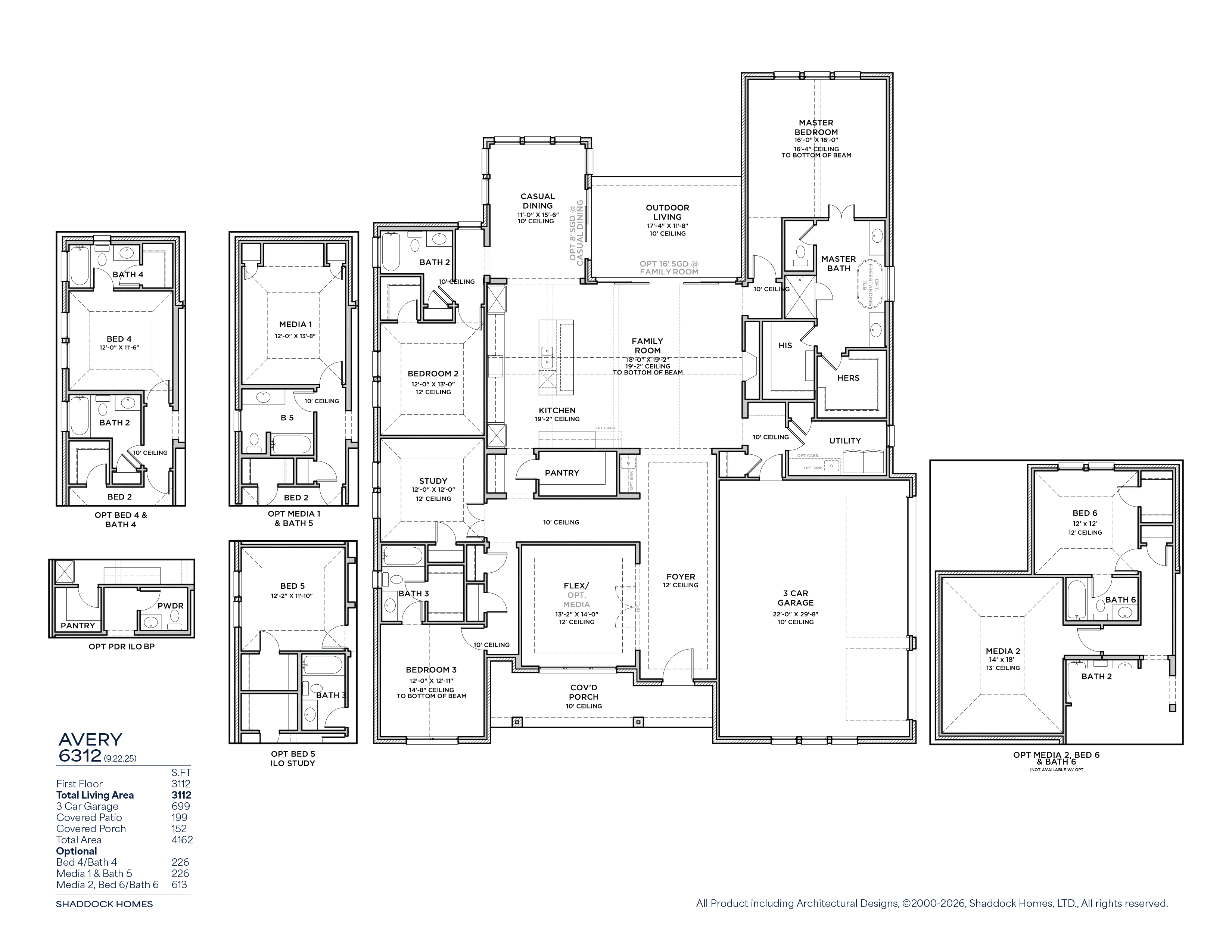 Avery floor plan drawing