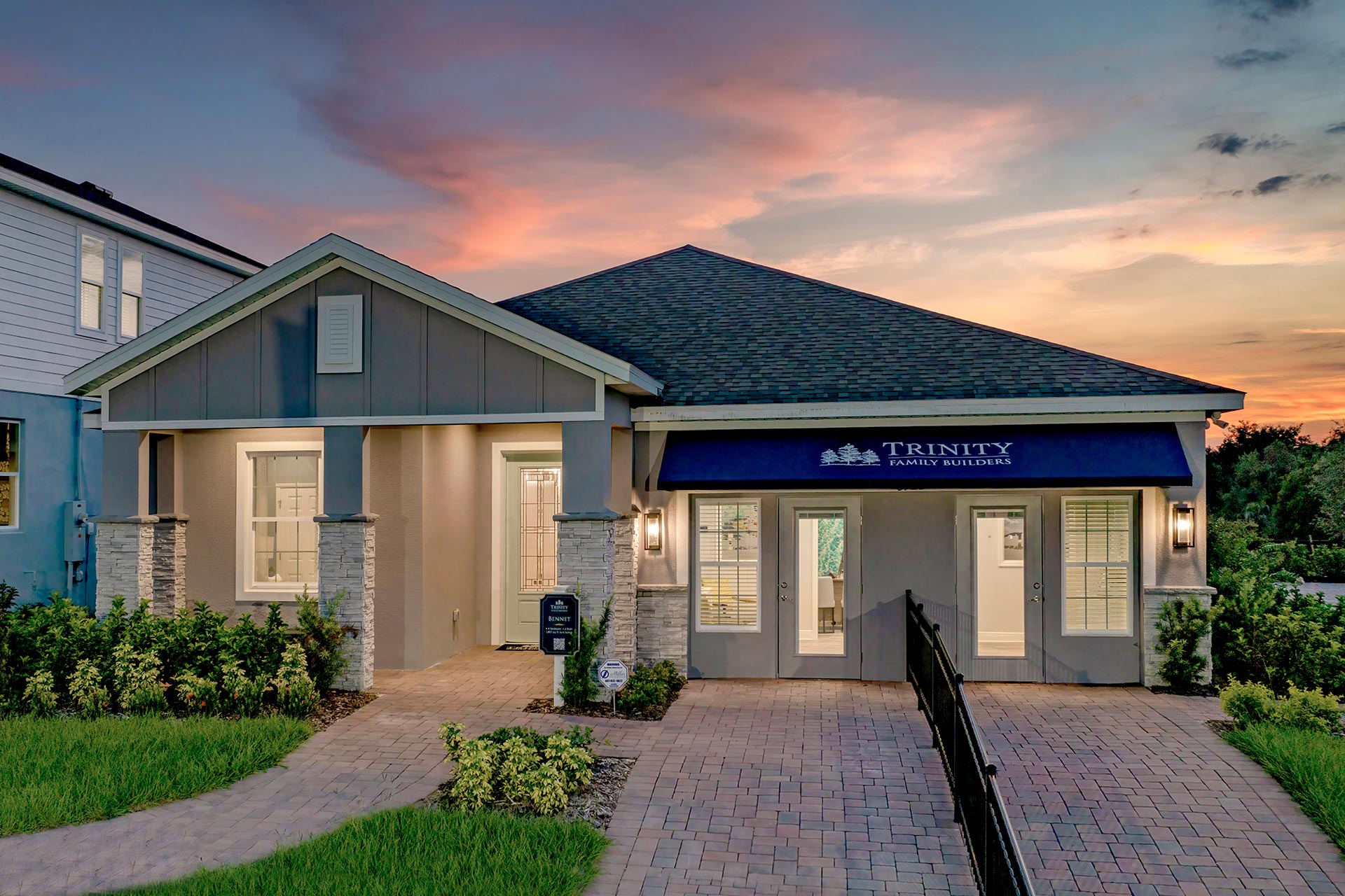New move-in ready home for sale in DeLand, FL at Trinity Gardens by Trinity Family Builders
