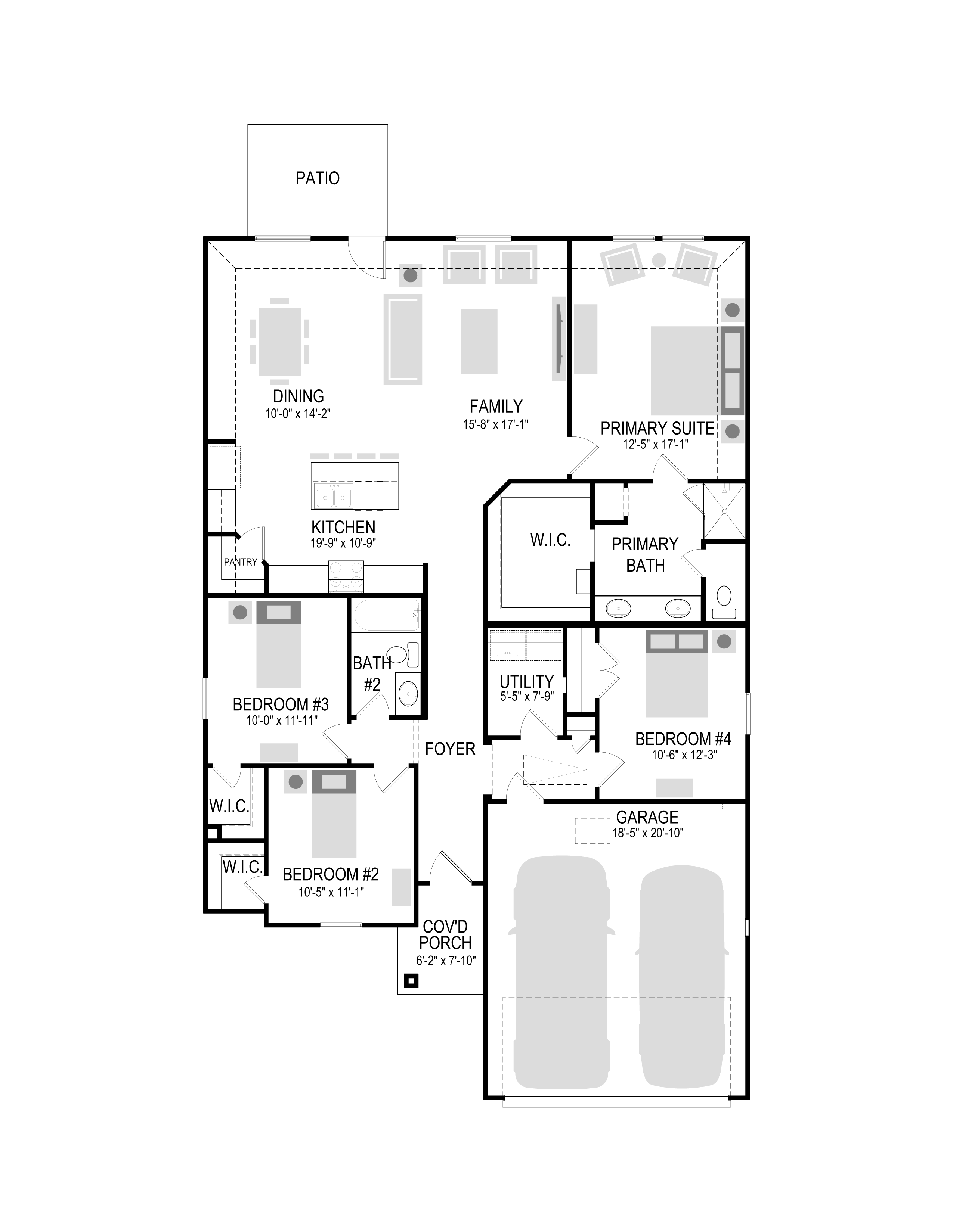Harper floor plan drawing