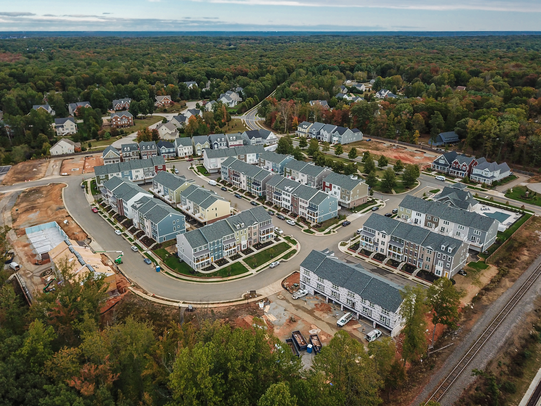 Winterfield Park Townhomes New Home Community in Midlothian, VA