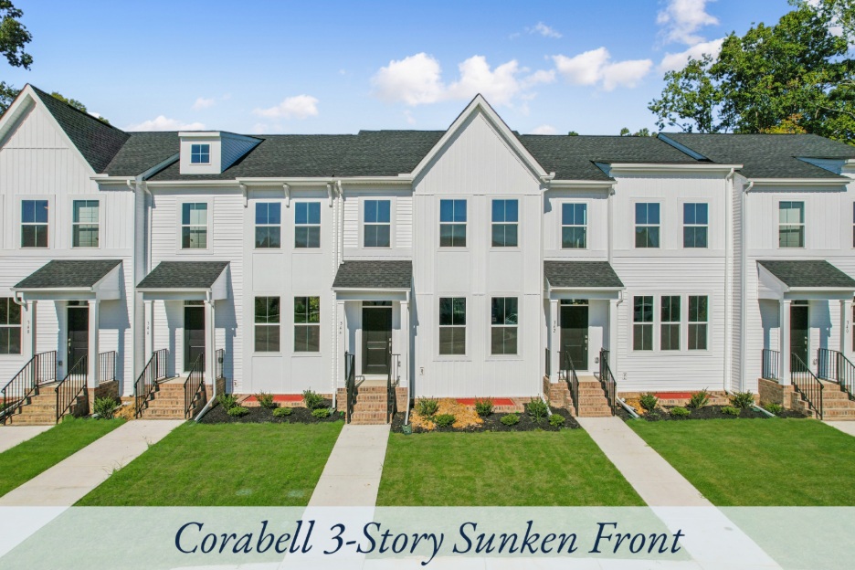 Corabell 3-Story Sunken Front floor plan