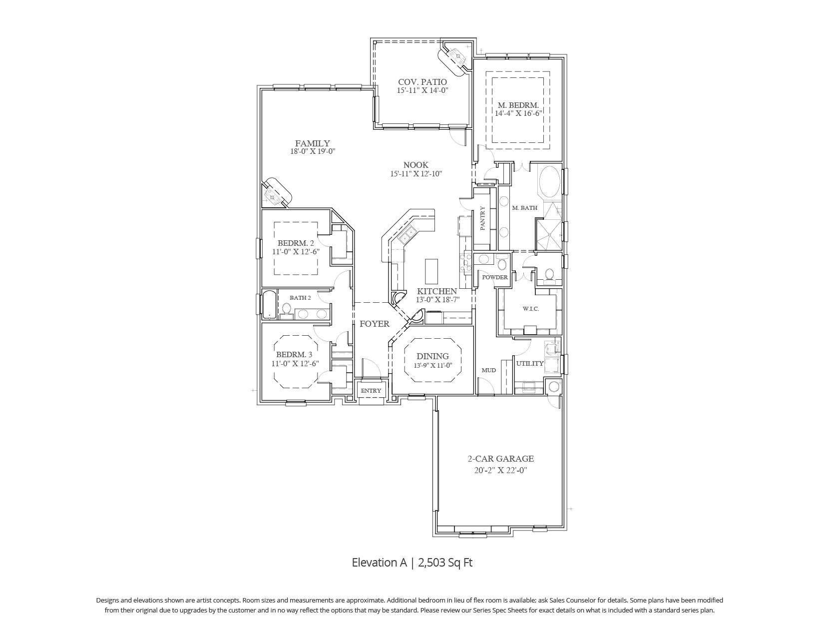 Manhattan Floor Plan in DFW Our Country Homes