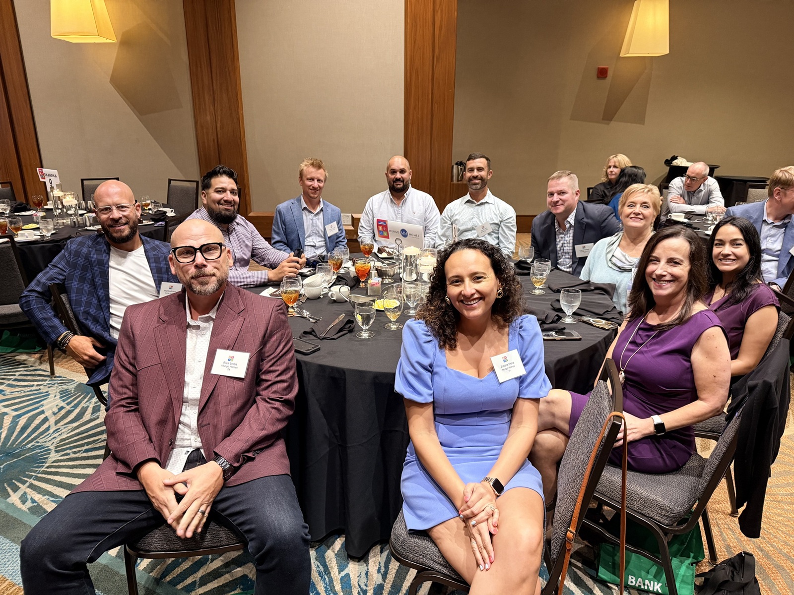 Raleigh team members at the Triangle Business Journal celebration lunch.