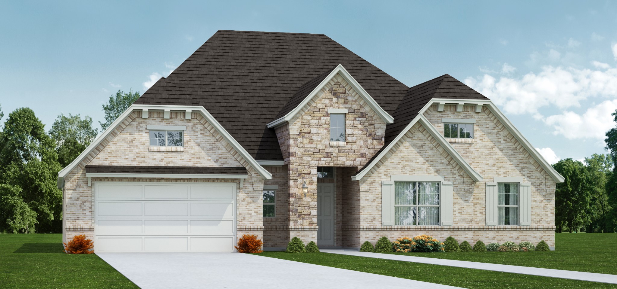 Palisades Floor Plan in DFW Our Country Homes