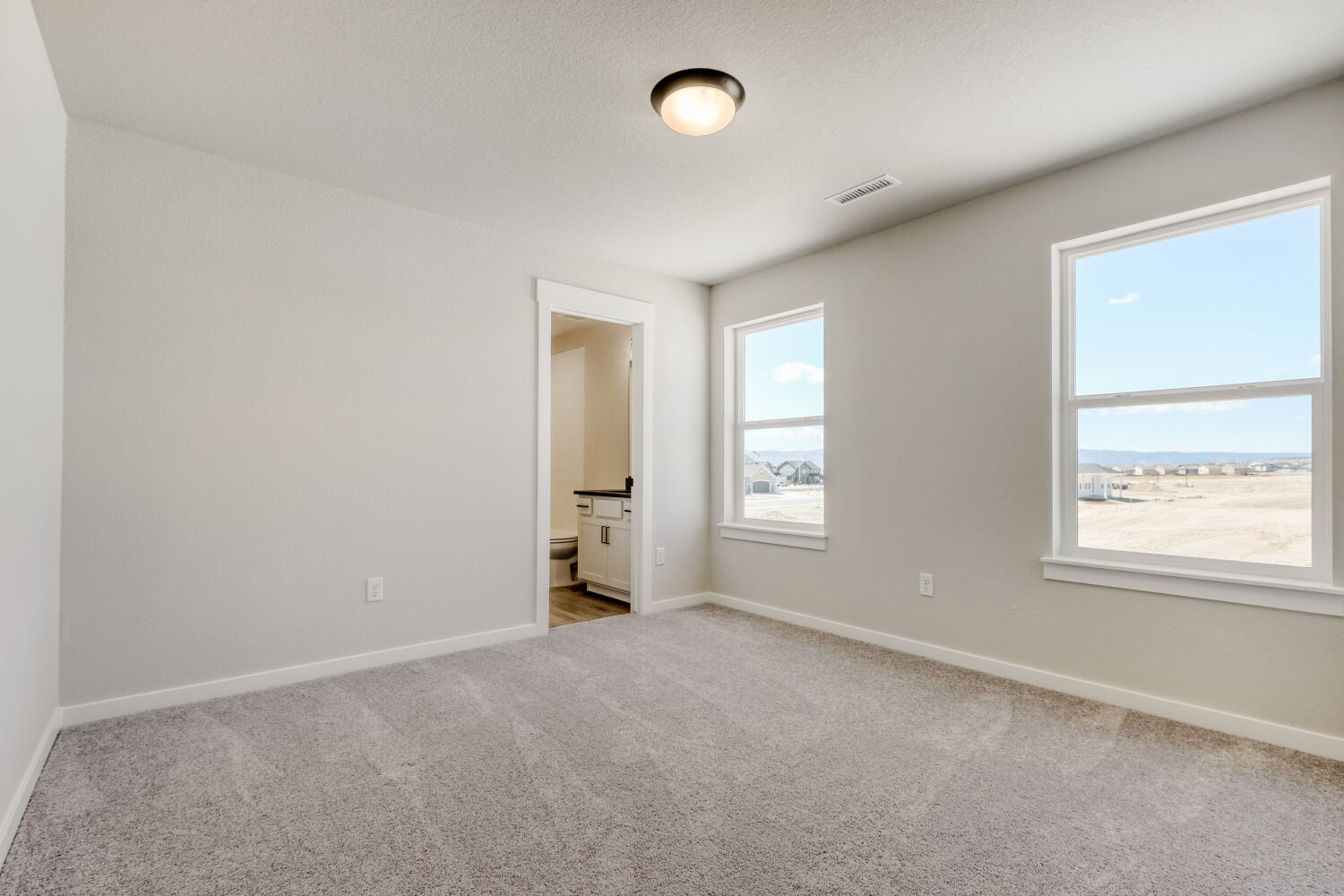 8702 Long Beach - Bedroom. New Home in Colorado Springs, CO