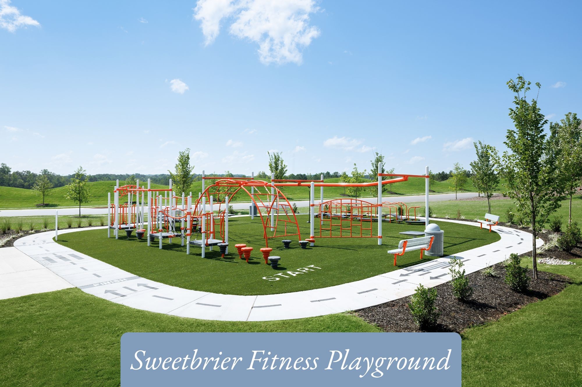 Sweetbrier fitness playground