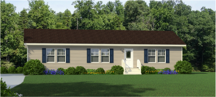 The Noble Modular Home Floor Plan � A Ranch Modular Home with Design Features that Ensure an Extraordinary Living Experience - Beckley, WV