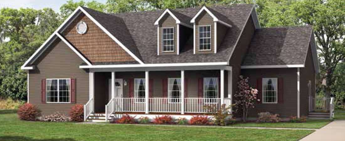 Trenton II Cape Cod Style Modular Floor Plan is Often Preferred by Young Couples and First Time Buyers, Find out Why � Lincolnton, NC