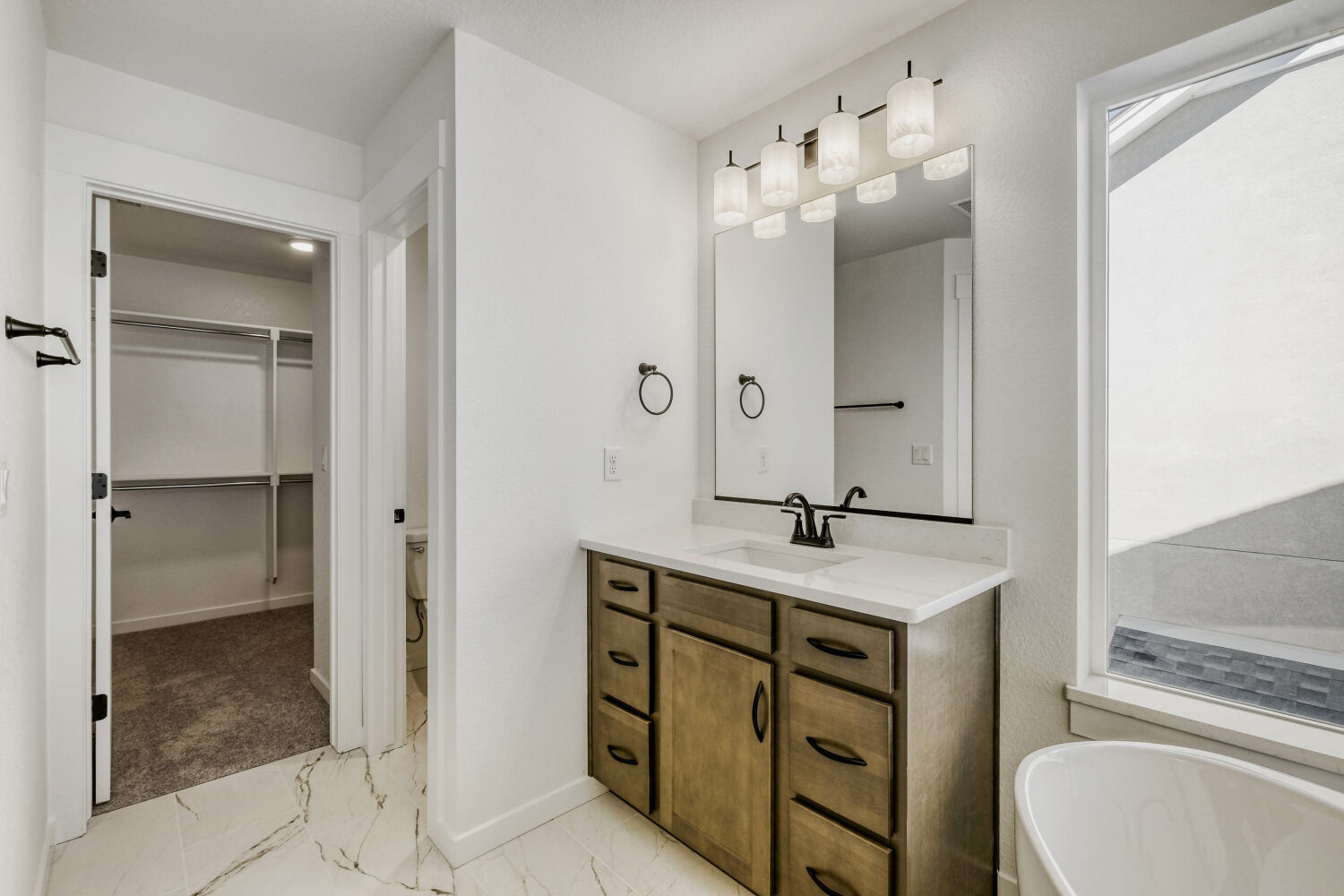 8734 San Diego - Primary Bathroom. 5br New Home in Colorado Springs, CO