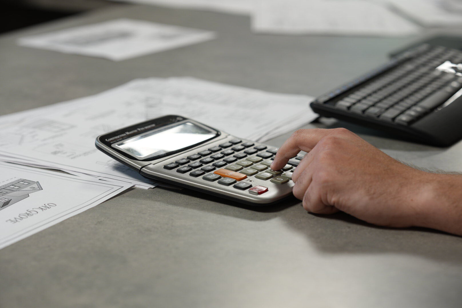 Calculator - budgeting for a new construction home with Berks Homes