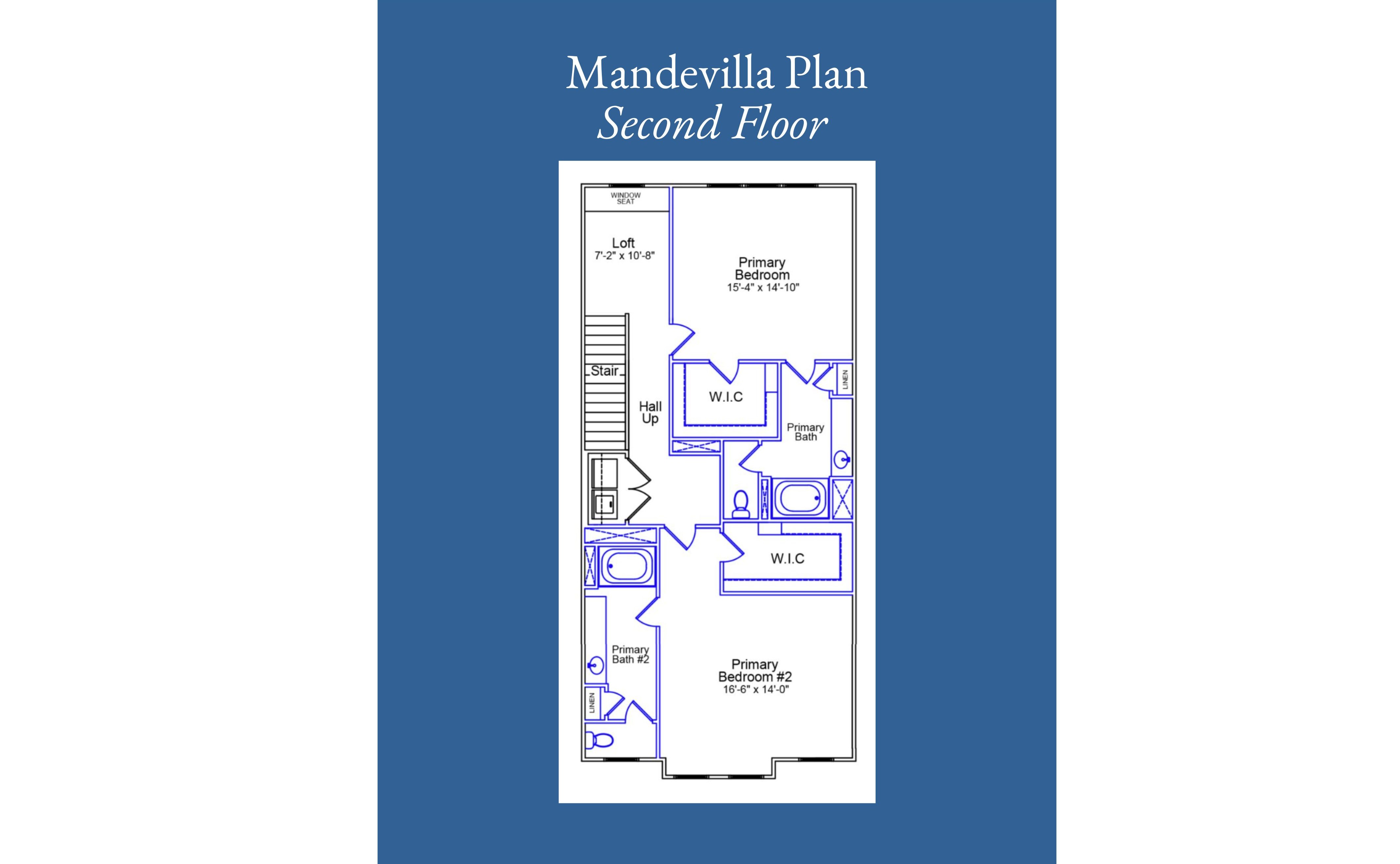 Mandevilla floor plan.
