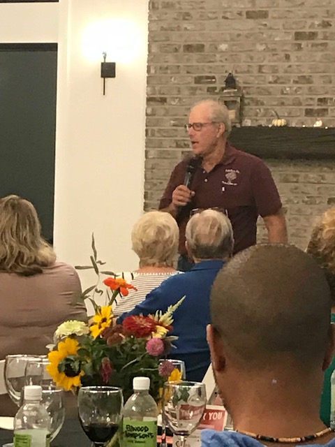 Joel Salatin speaking. 