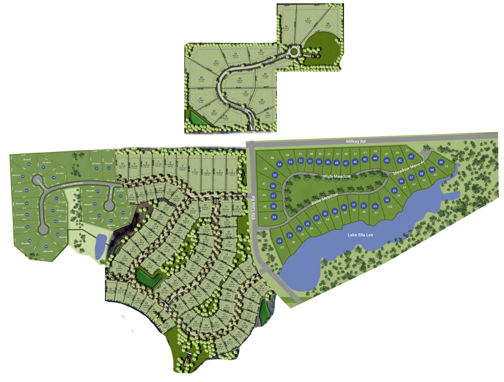 Saline Valley Farms Phase 4 Now Open! Lakefront Lots Available in