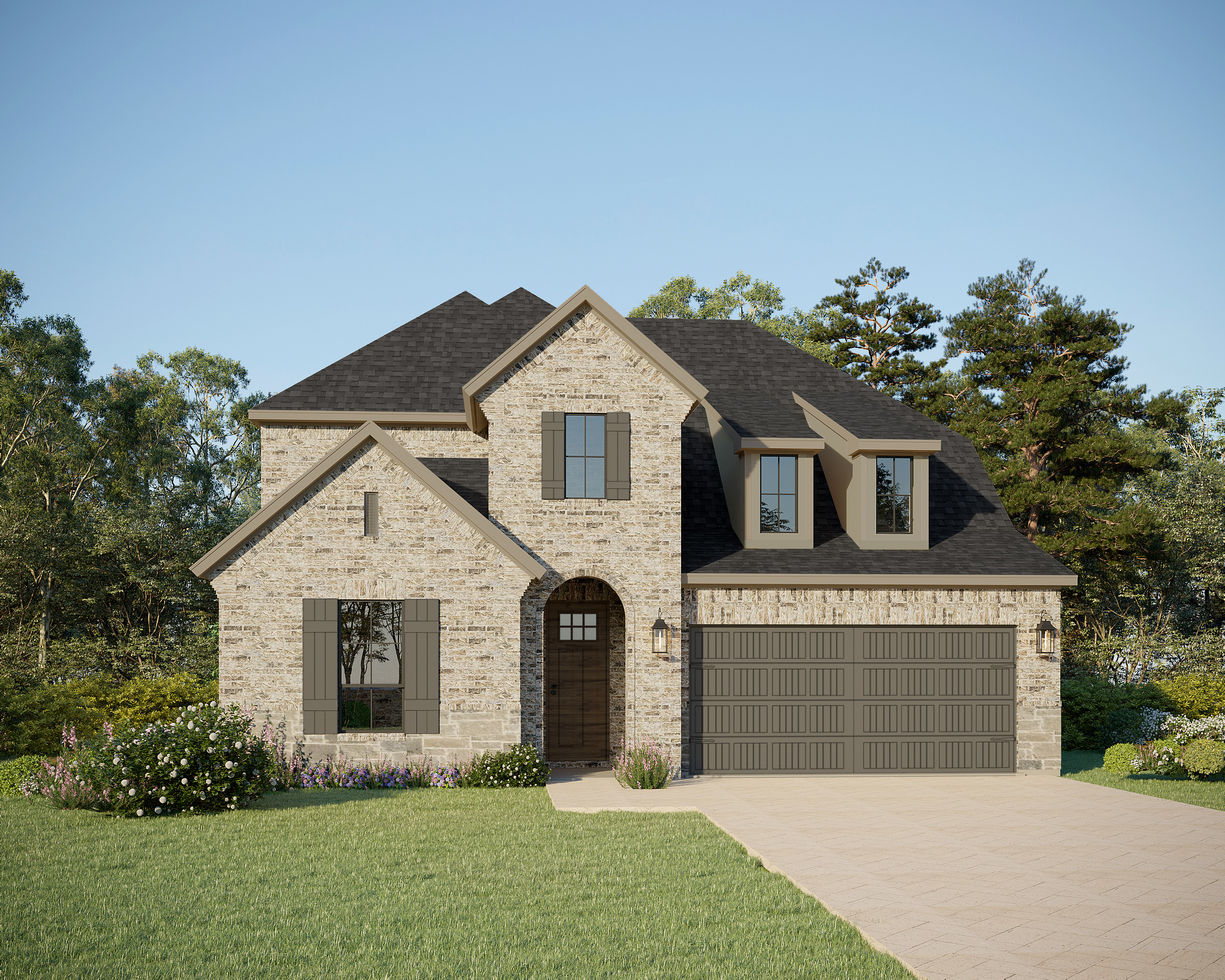 Plan 1563 at 8713 Chestnut Lane, Justin, Texas: photo 1