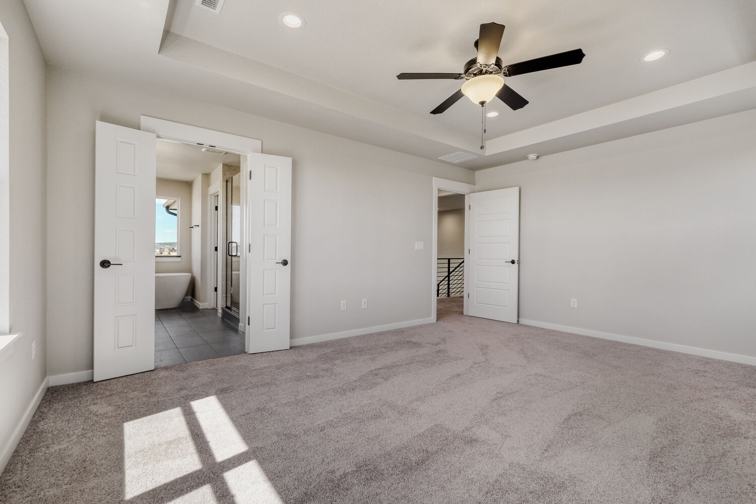 8702 Long Beach - Primary Bedroom. New Home in Colorado Springs, CO