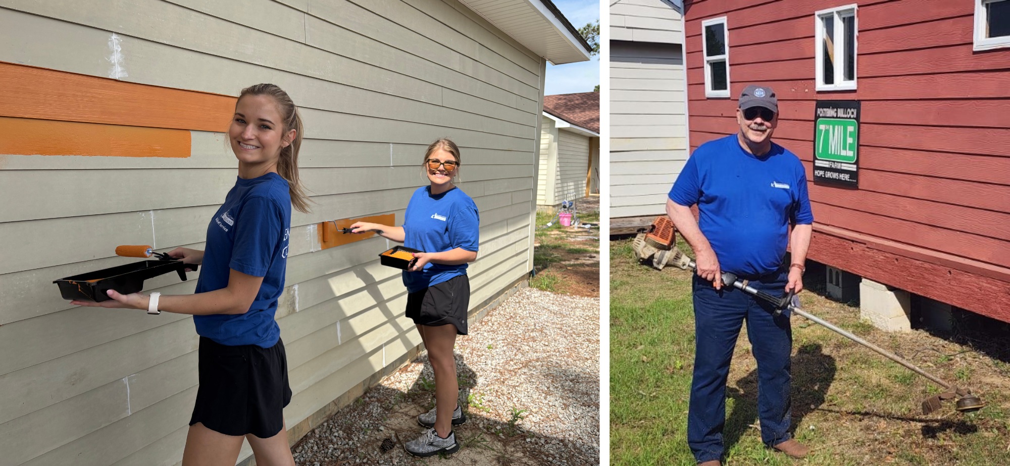 Savannah team members during Week of Service