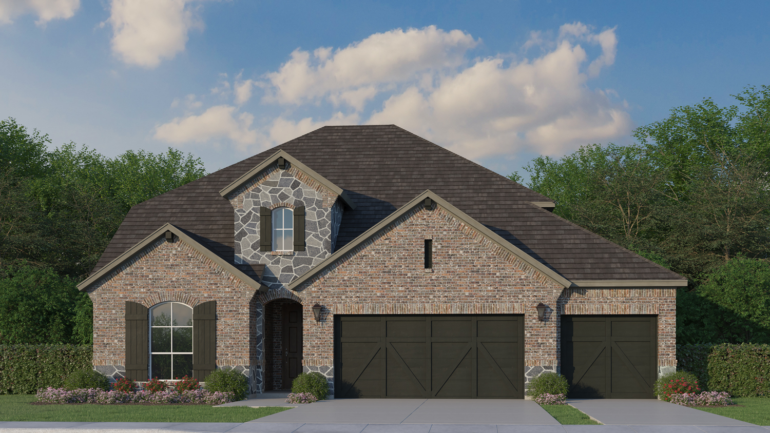 Plan 1531 at 809 Open Range Drive, Mansfield, Texas: photo 1