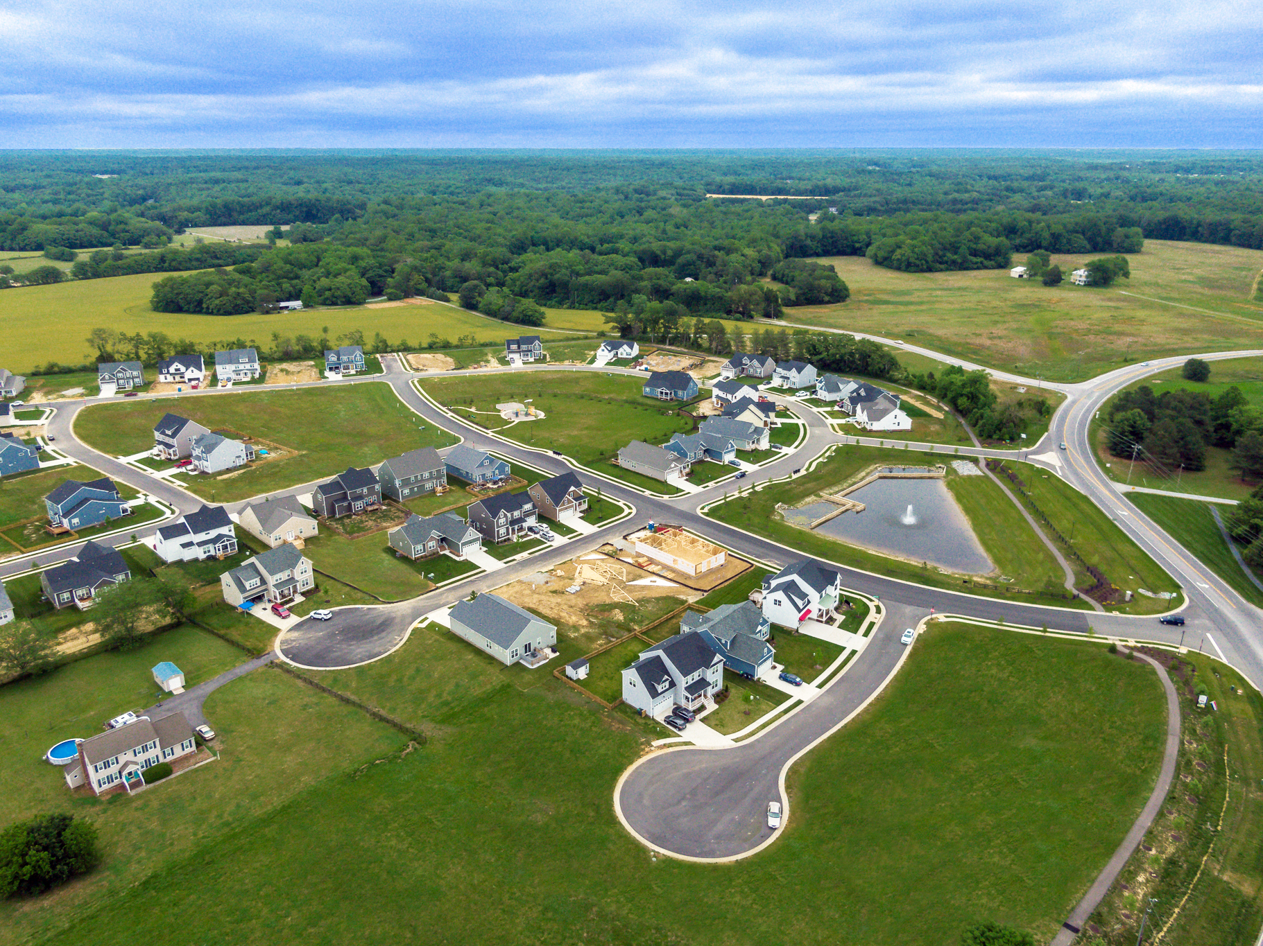 Brickshire New Home Community in Providence VA