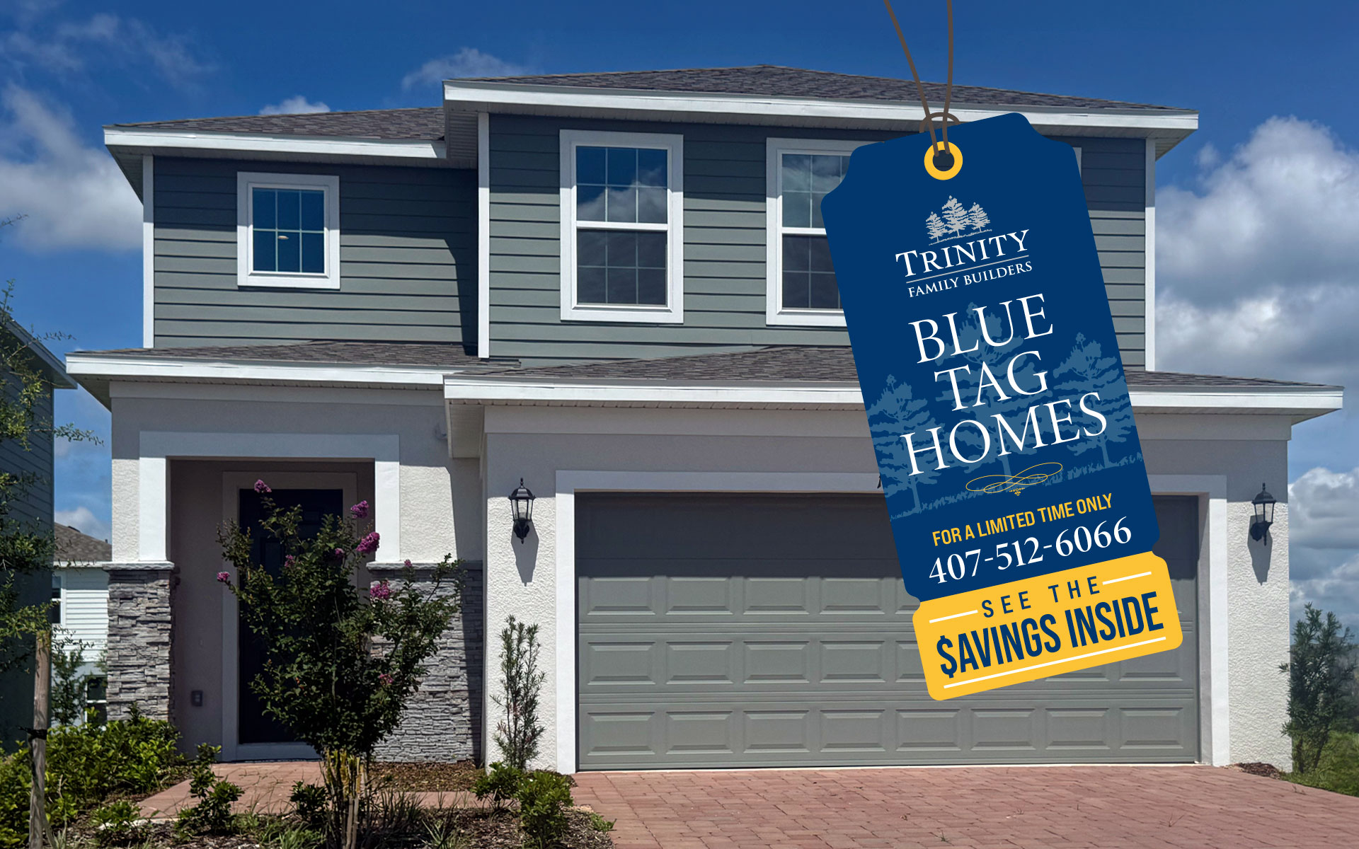 DeLeon plan Blue Tag home at 14724 Crestavista Avenue, Clermont, FL
