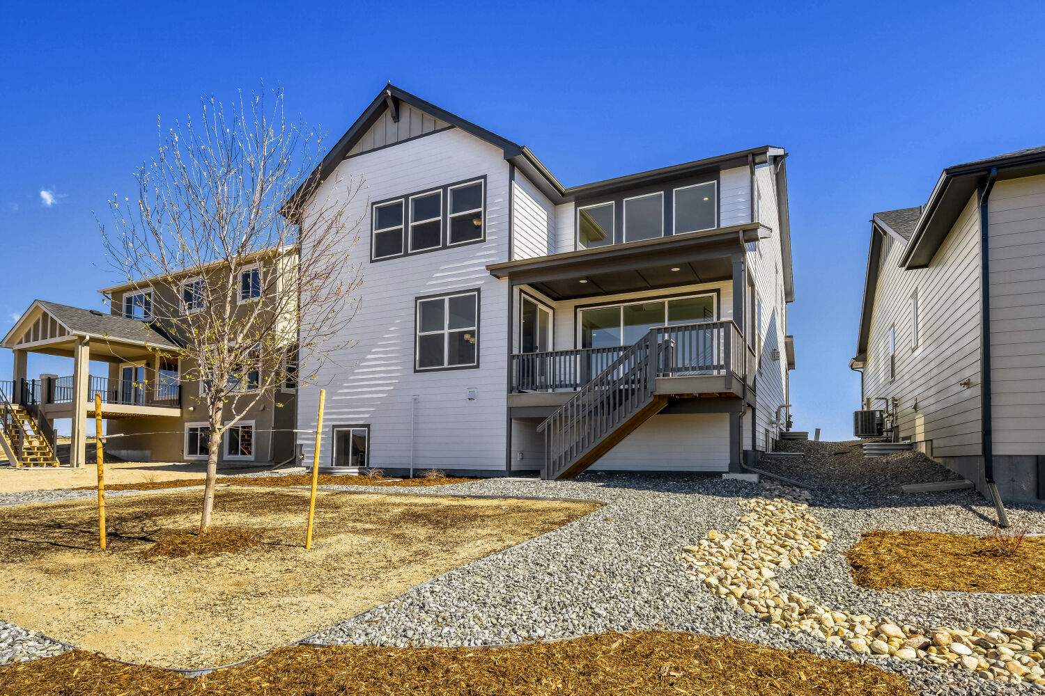 8734 San Diego - Rear Exterior. 8734 San Diego Way, Colorado Springs, CO