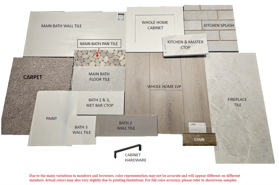 Representative photo of design selections for 8777 San Diego Way. New Home in Colorado Springs, CO