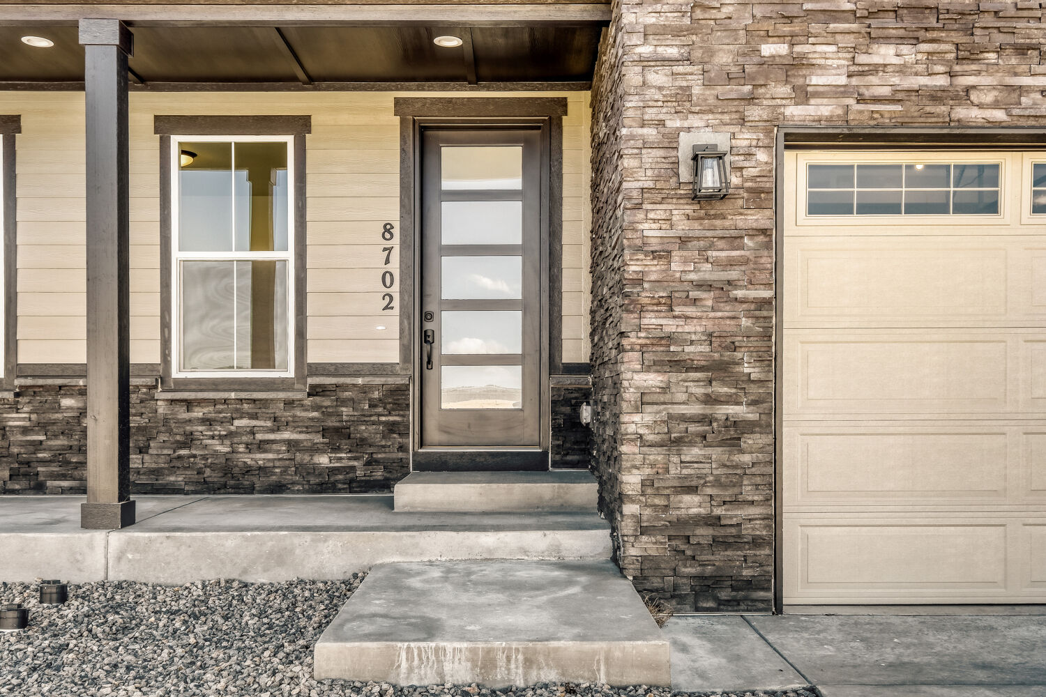 8702 Long Beach - Front Entryway. 8702 Long Beach Terrace, Colorado Springs, CO