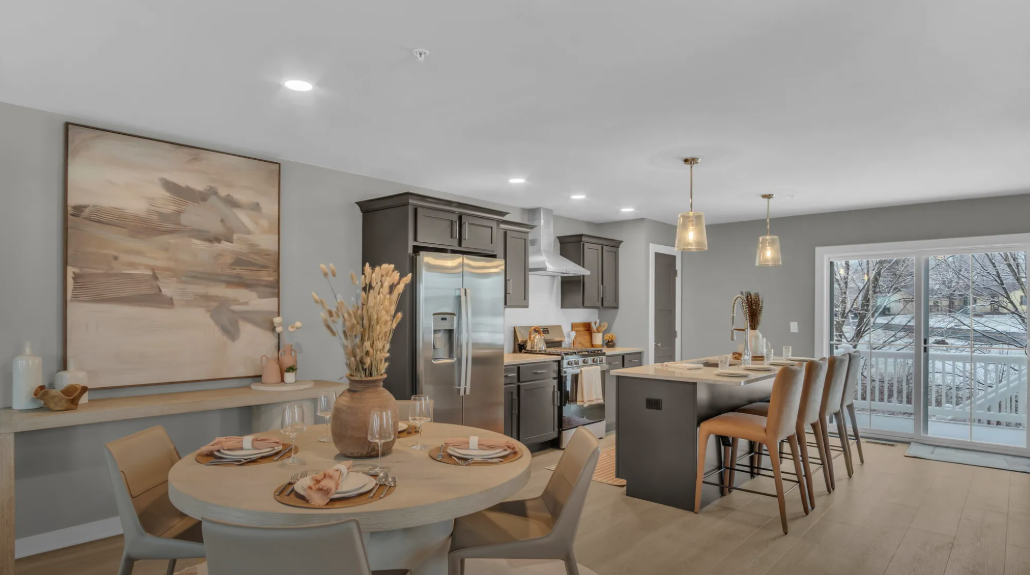 creek terrace townhomes kitchen