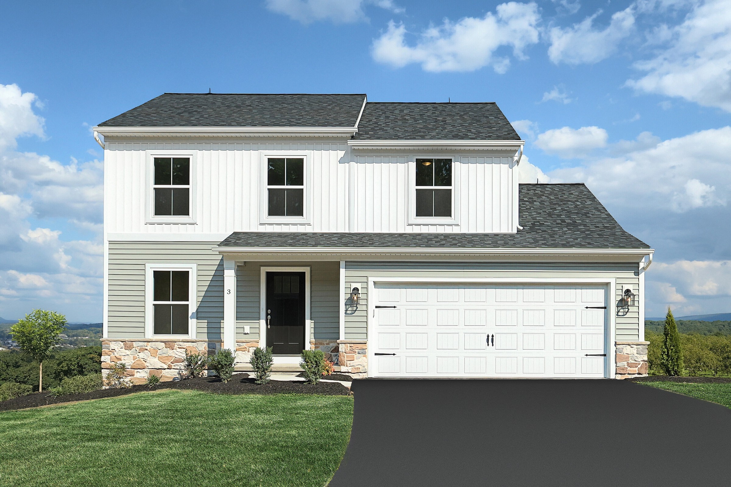 Berks Homes Sasafrass Floorplan Exterior