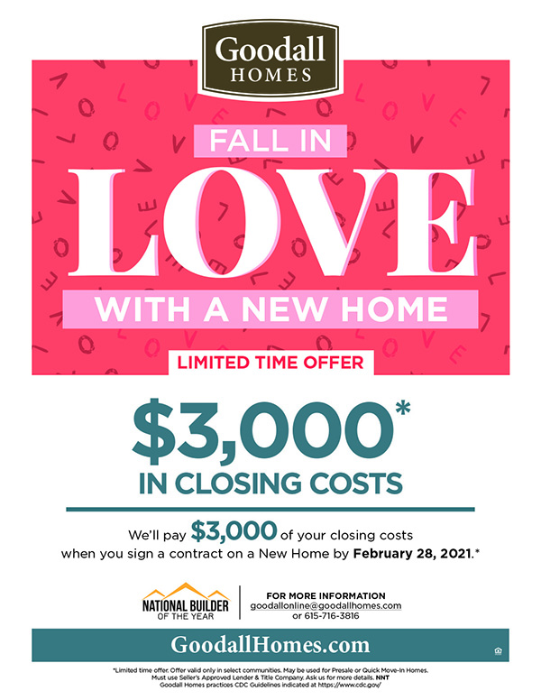 Patterson Farms New Homes in Gallatin TN