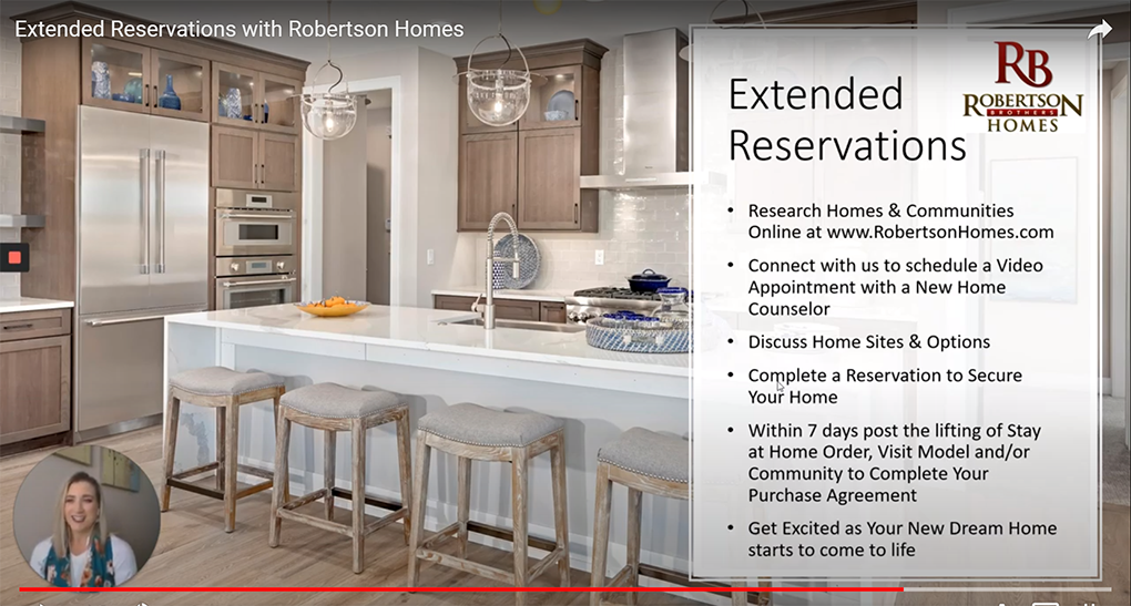 A breakdown of extended reservations with condo builder Robertson Homes in Michigan