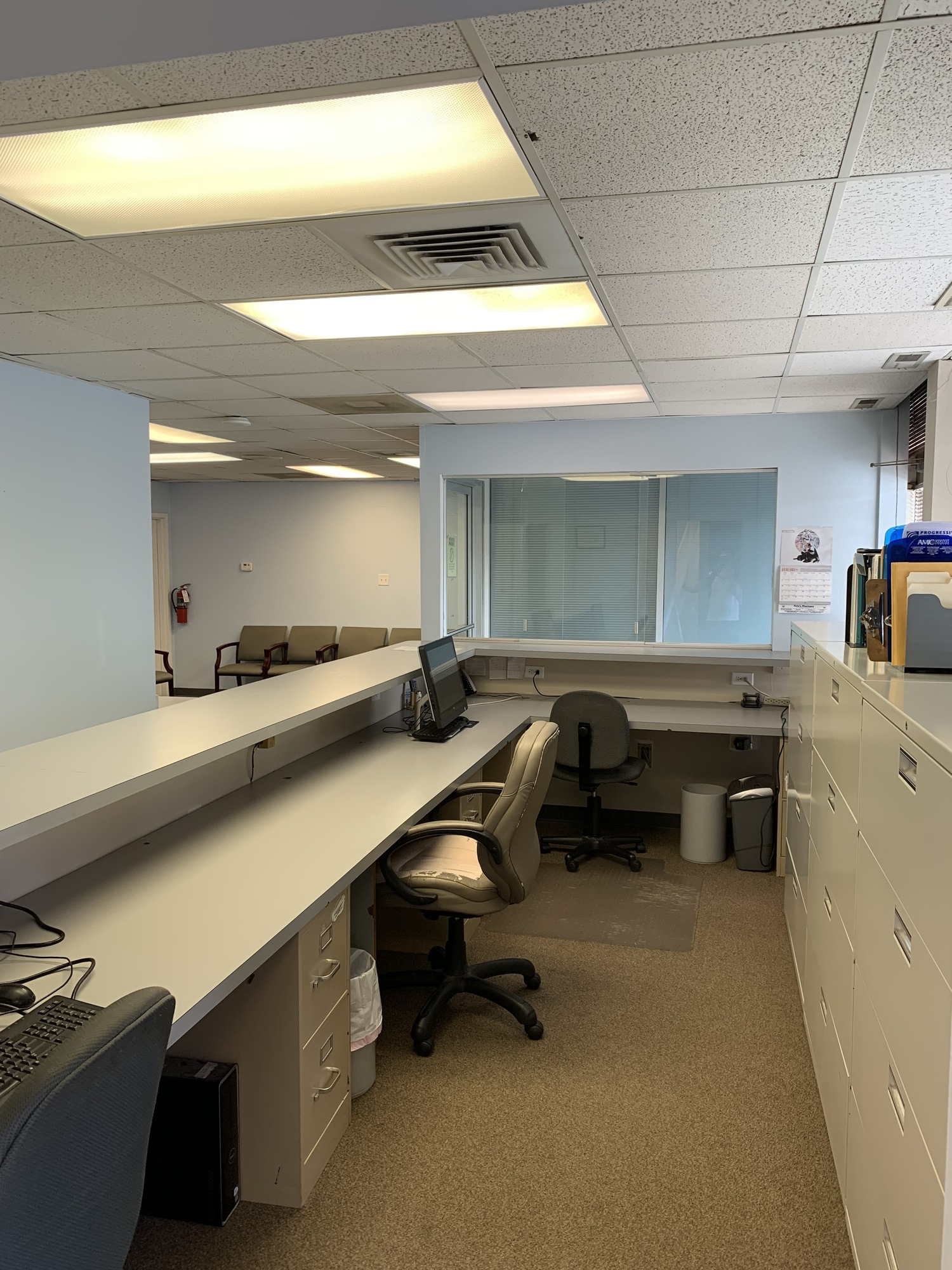 Reception Staff Area