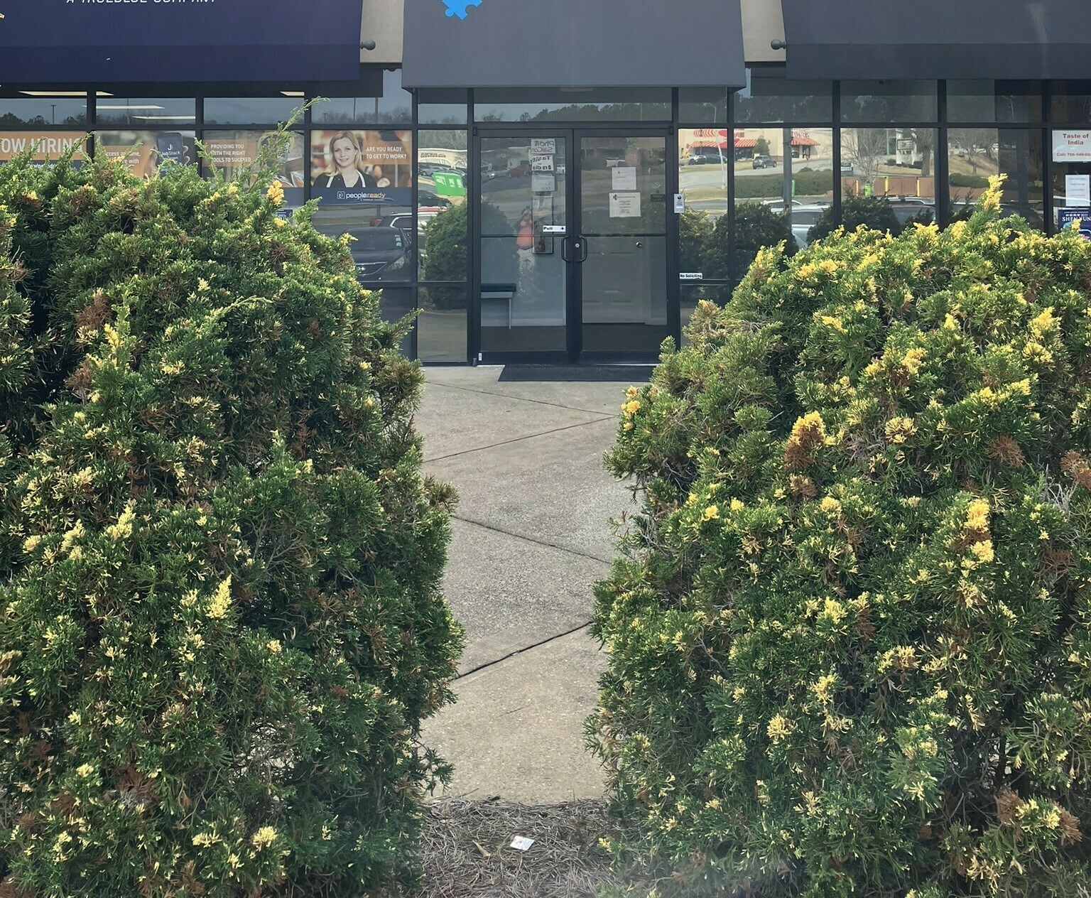 Harmony Place, Front door