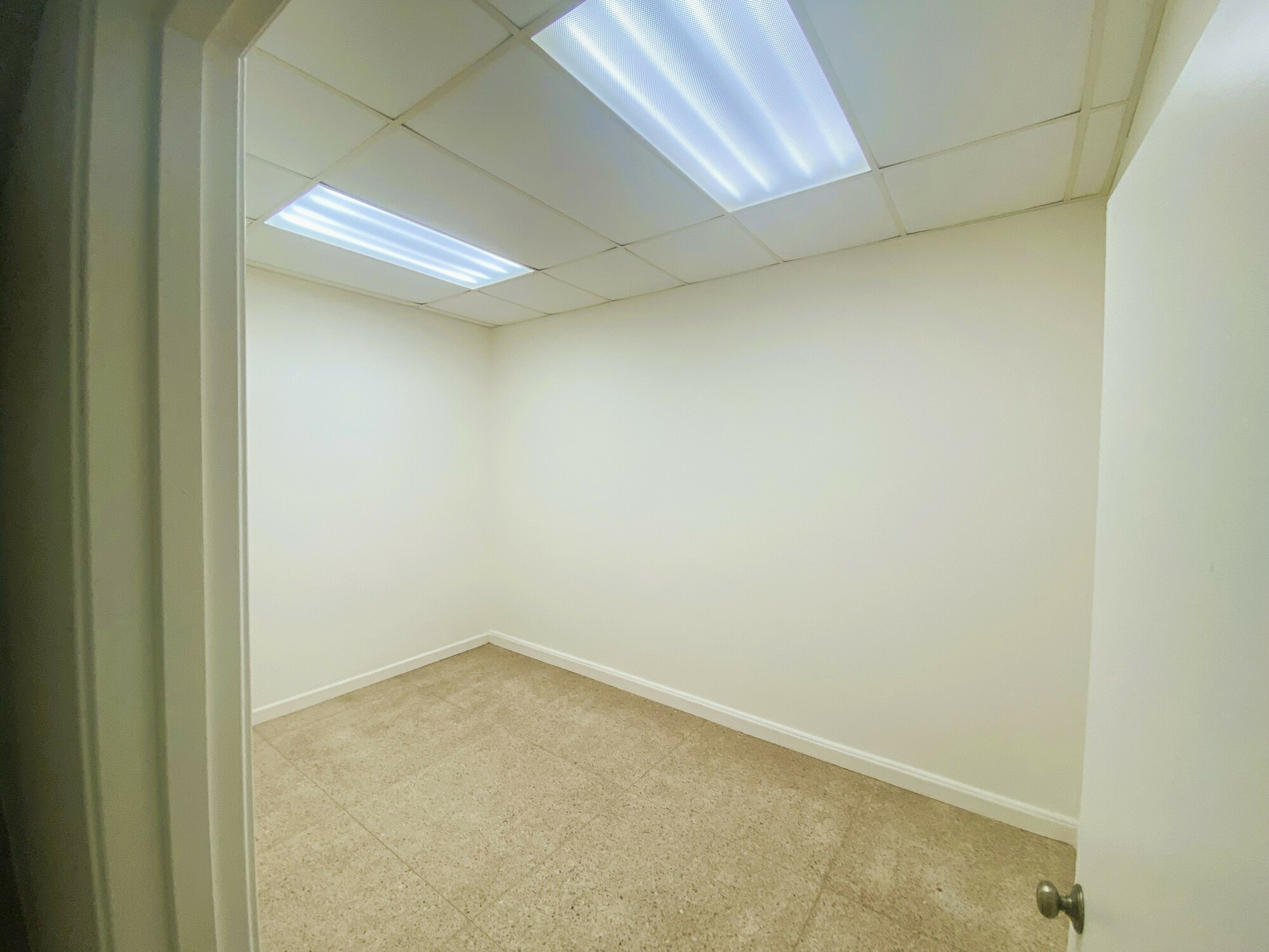 Perfect office with reception and fenced in yard with large open lot with curb cut!   4