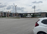 Red Line station directly in front of the building