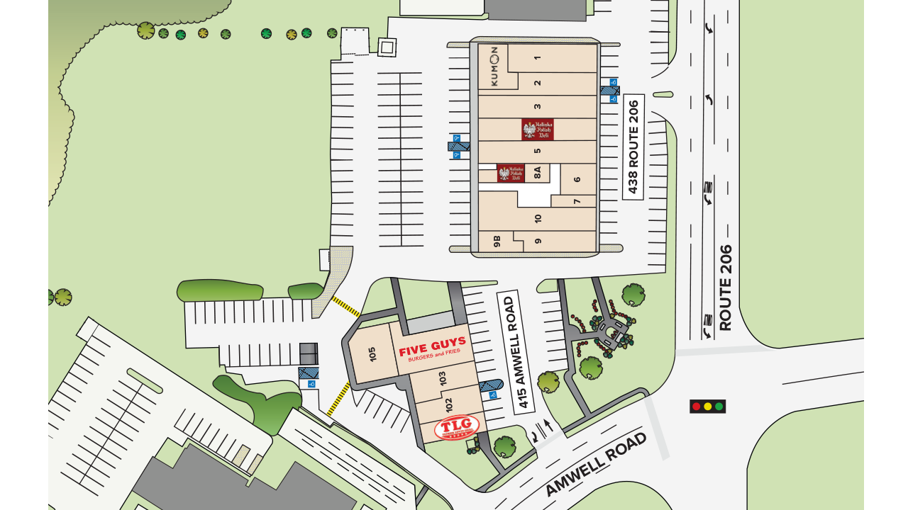 Site Plan The Shoppes at Woods Tavern