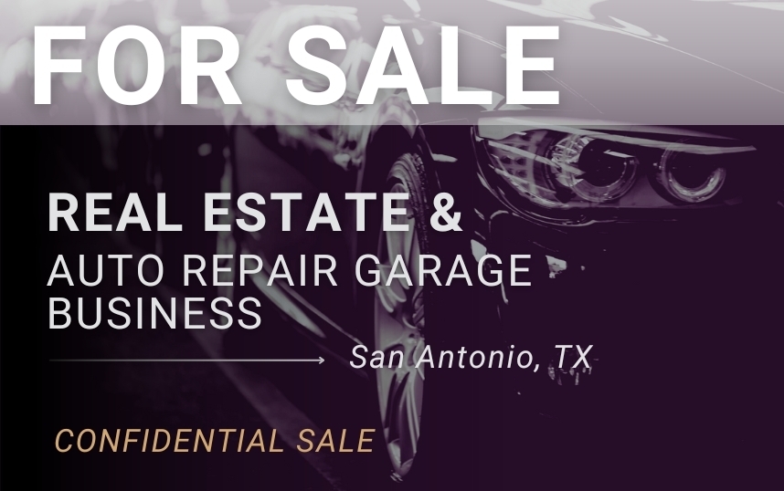 Business For Sale - Automotive Repair Garage