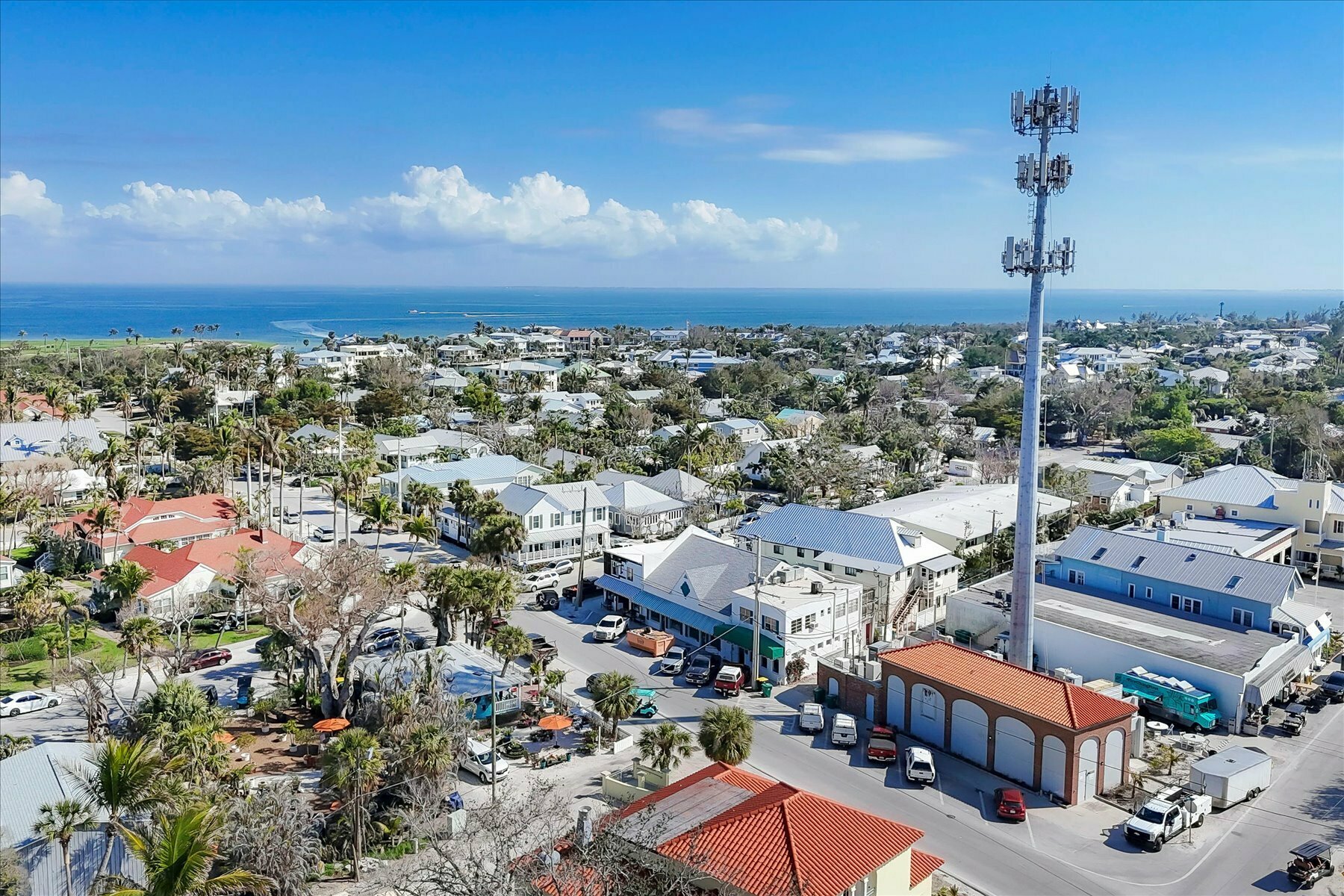 arial view