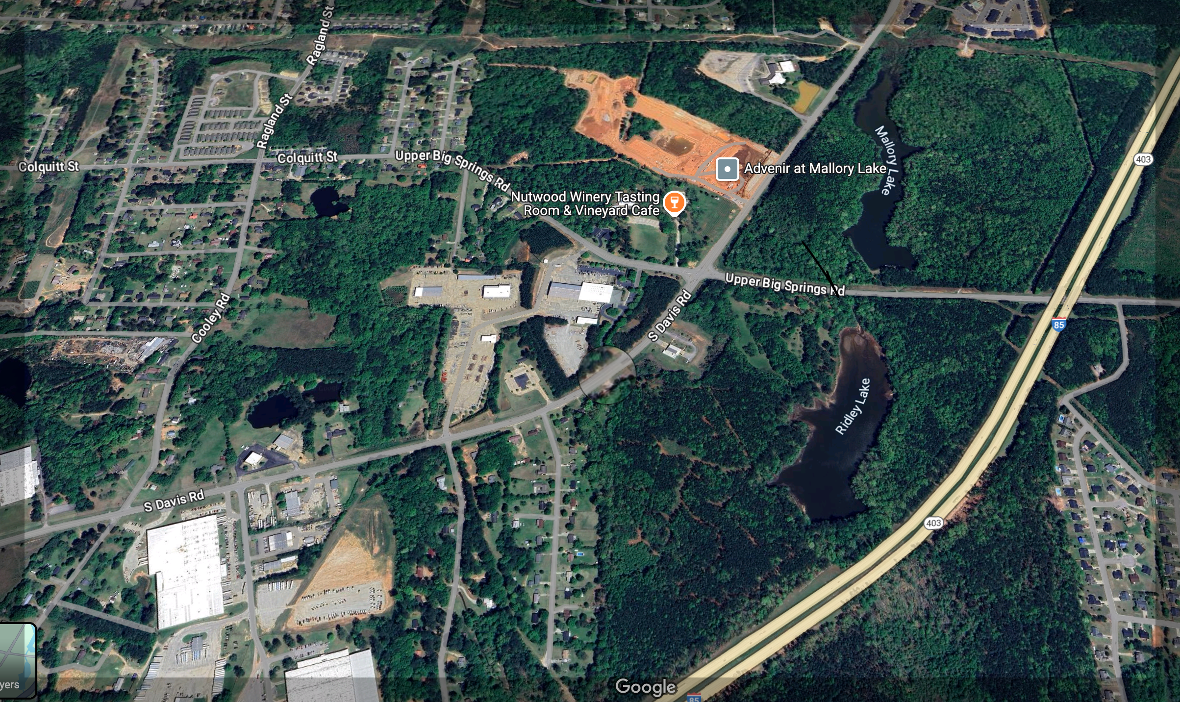 Commercial Opportunity at the Corner of S. Davis Rd. and Upper Big Springs Rd., LaGrange, GA