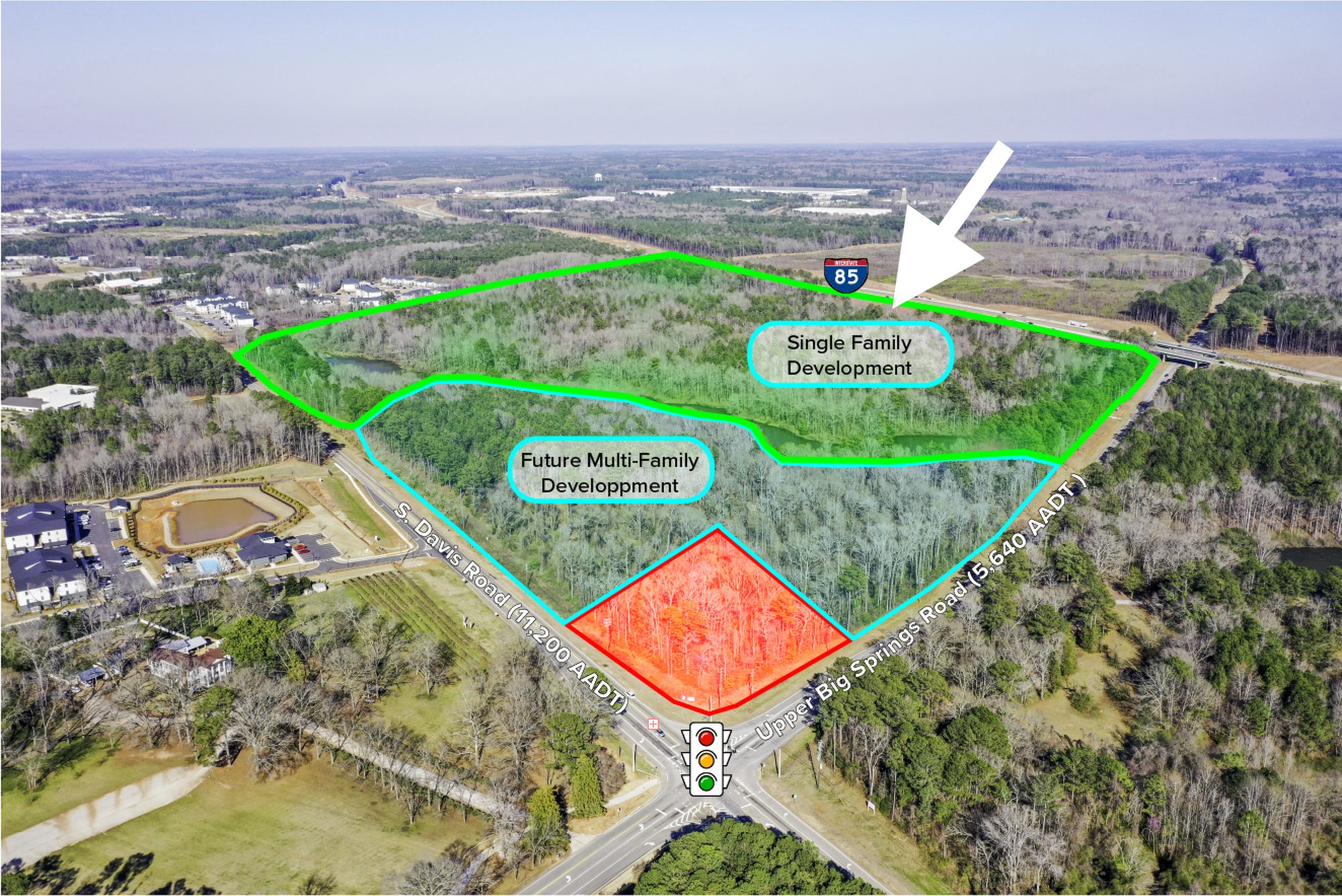 S. Davis Rd. & Upper Big Springs Rd, Lagrange, GA, 30241