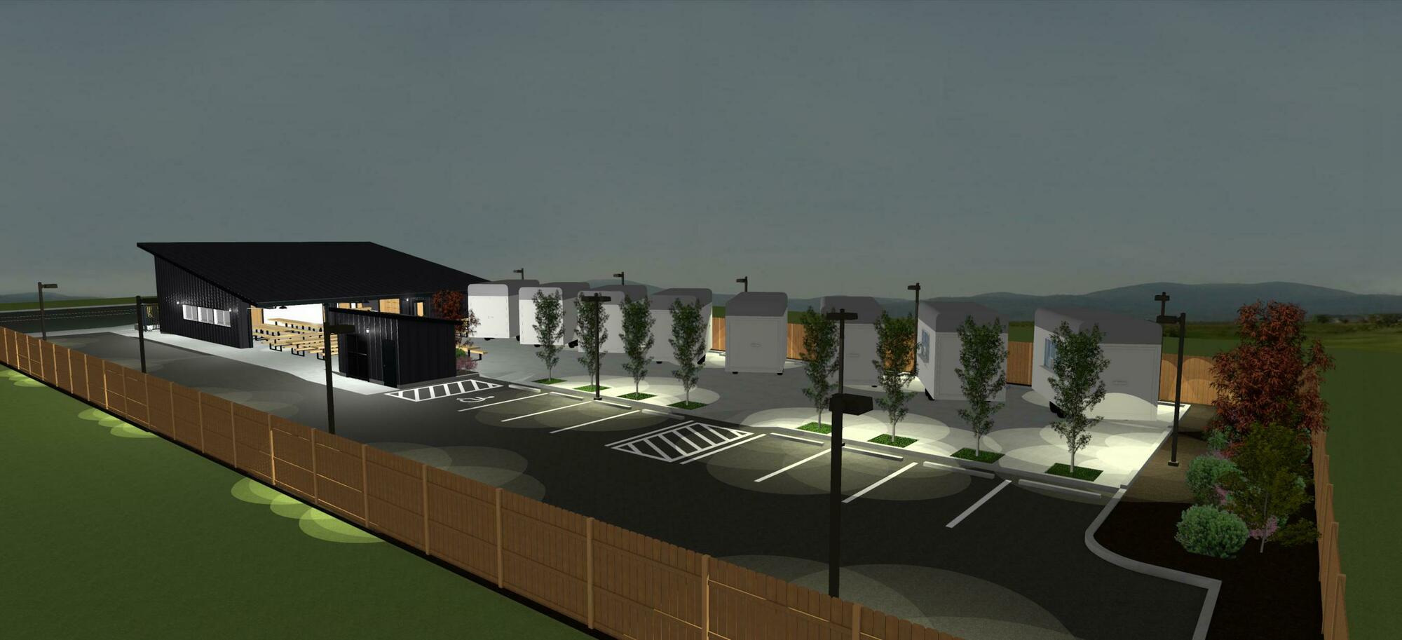 Rendering - Rear Shot