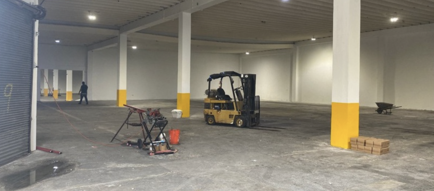 Interior View of Warehouse