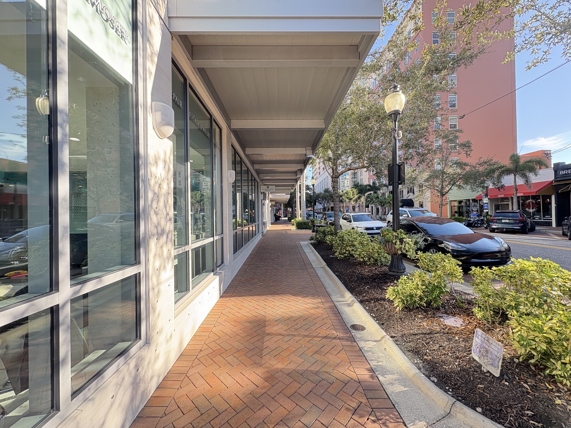 View Looking East Along Main St.