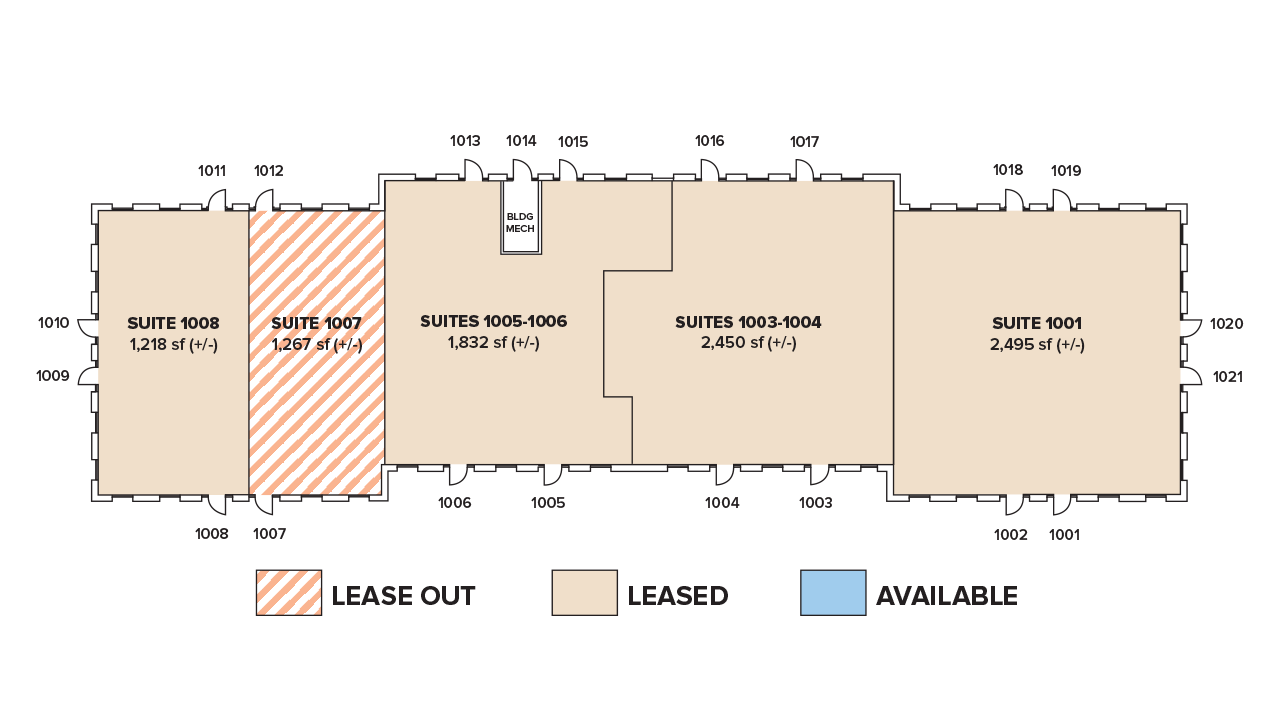 Floor Plan Building 10
