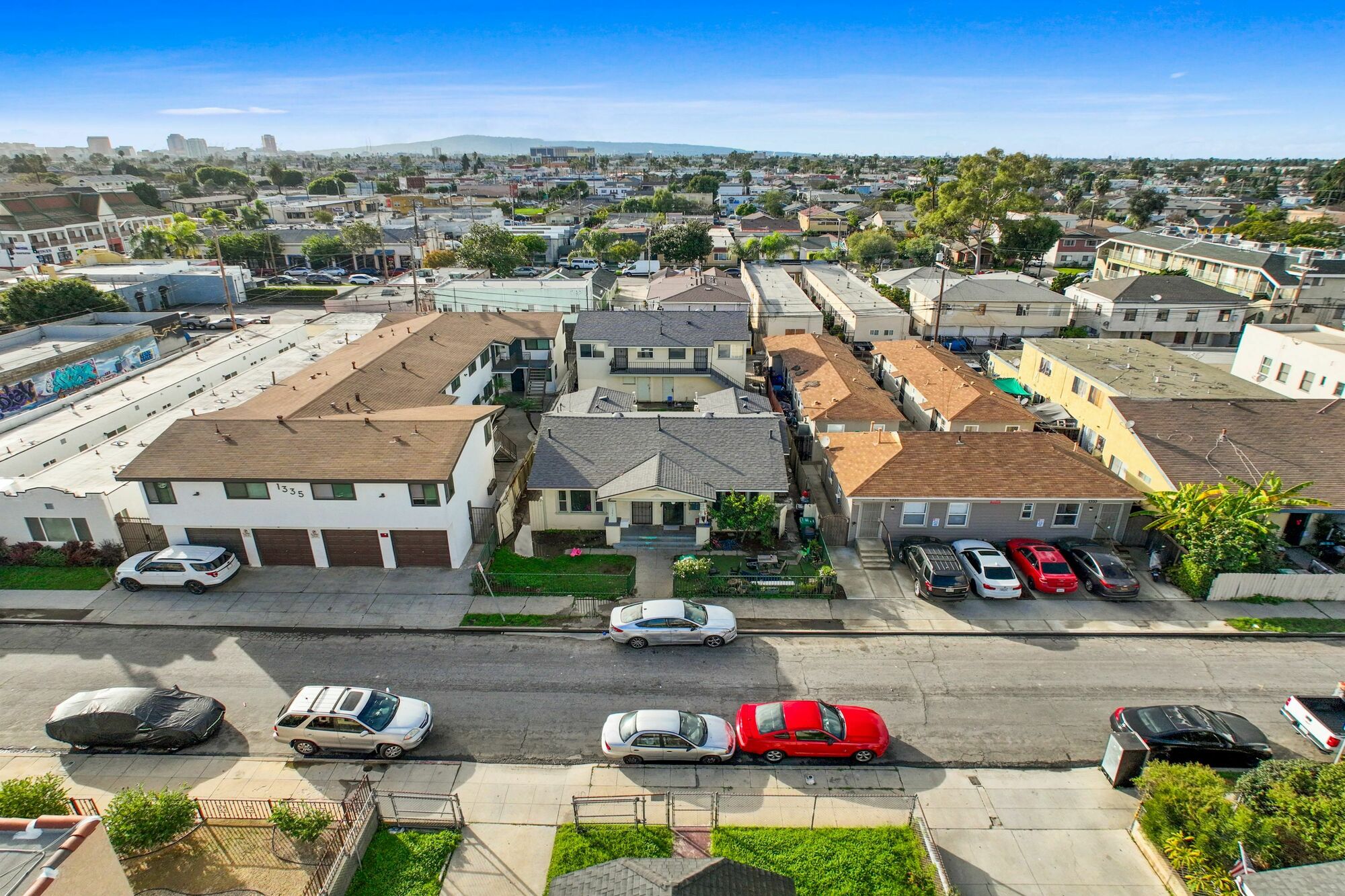 4-unit multifamily property at 1341 Stanley Avenue, Long Beach, CA